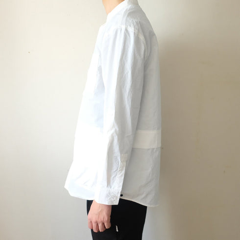 Boysnextdoor Round Collar Shirt White